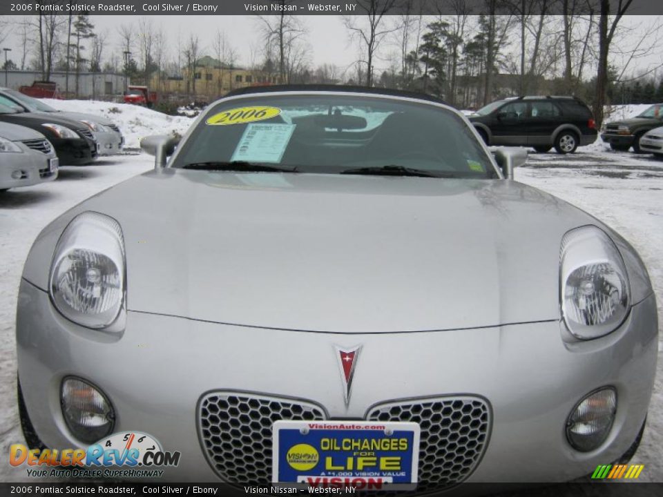 2006 Pontiac Solstice Roadster Cool Silver / Ebony Photo #20