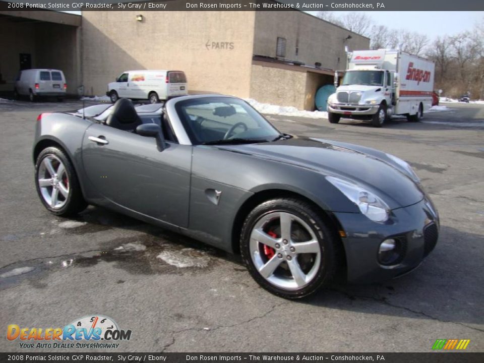 Sly Gray 2008 Pontiac Solstice GXP Roadster Photo #6