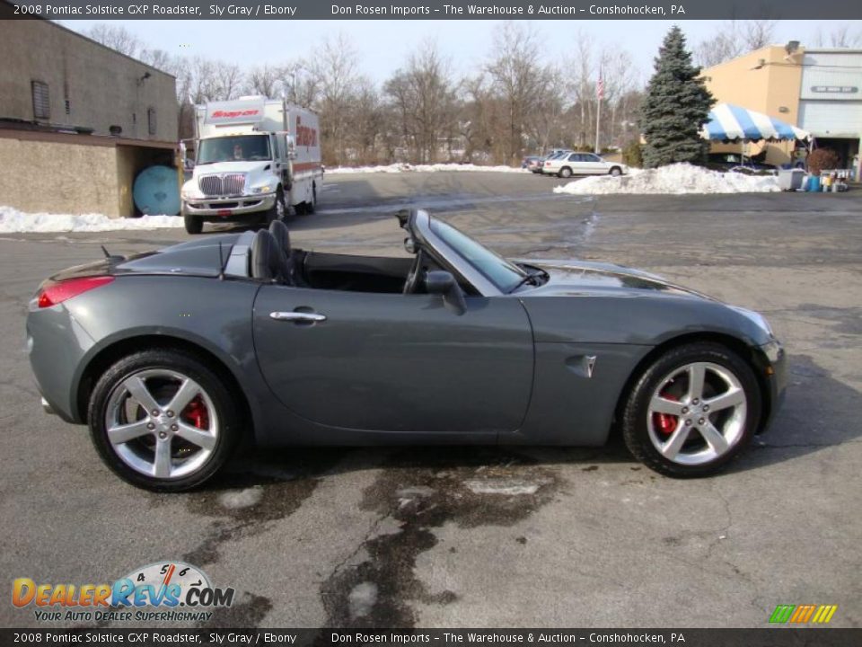 Sly Gray 2008 Pontiac Solstice GXP Roadster Photo #7