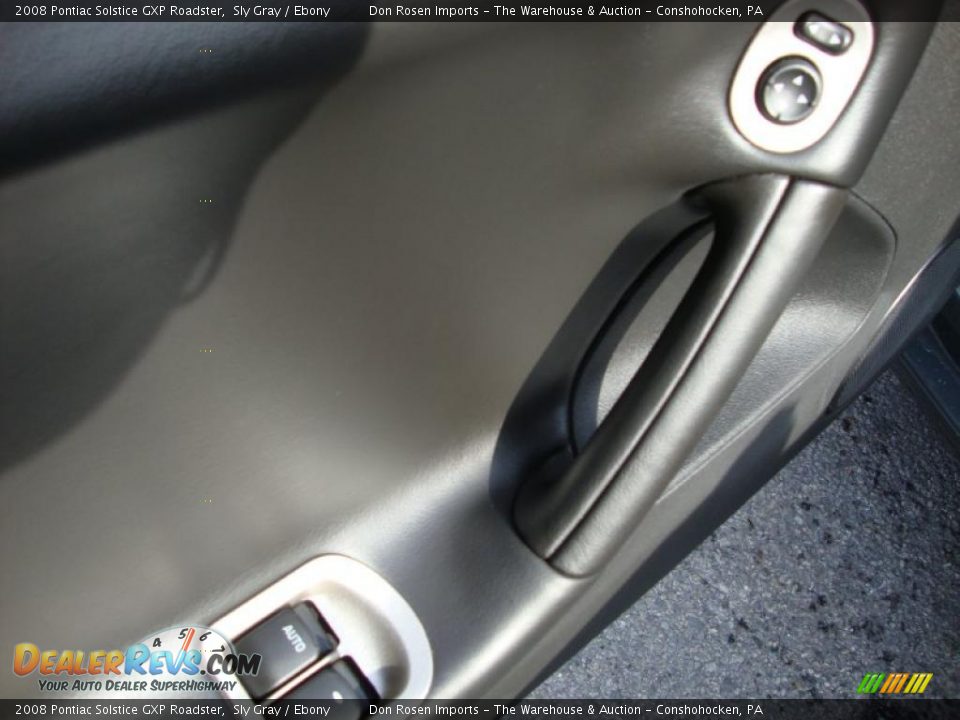 2008 Pontiac Solstice GXP Roadster Sly Gray / Ebony Photo #15