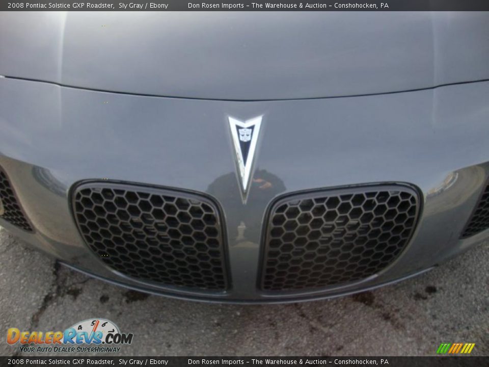 2008 Pontiac Solstice GXP Roadster Sly Gray / Ebony Photo #26