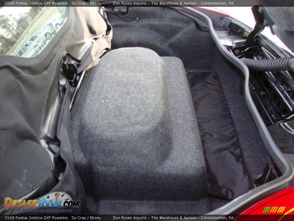 2008 Pontiac Solstice GXP Roadster Trunk Photo #29