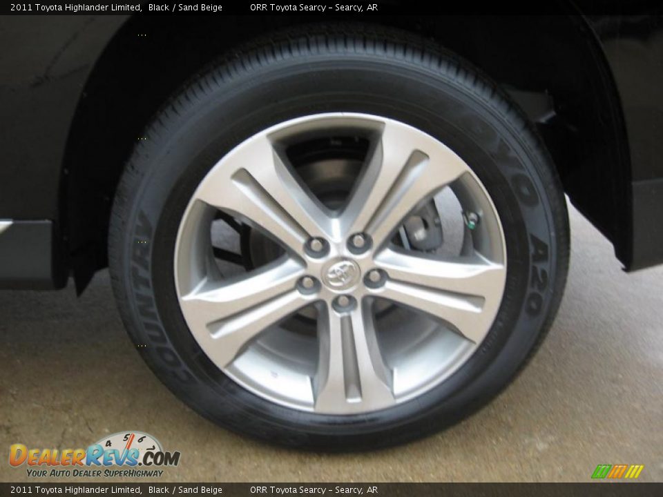 2011 Toyota Highlander Limited Wheel Photo #14