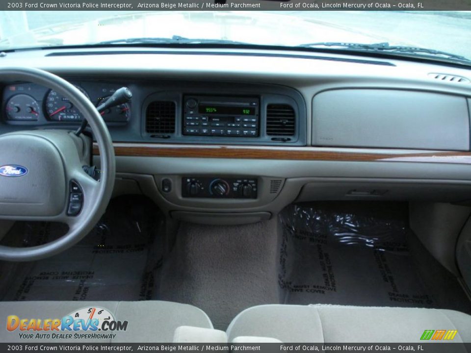 Dashboard of 2003 Ford Crown Victoria Police Interceptor Photo #17