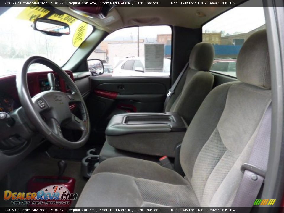 2006 Chevrolet Silverado 1500 Z71 Regular Cab 4x4 Sport Red Metallic / Dark Charcoal Photo #12