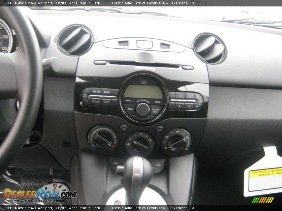 2011 Mazda MAZDA2 Sport Crystal White Pearl / Black Photo #7