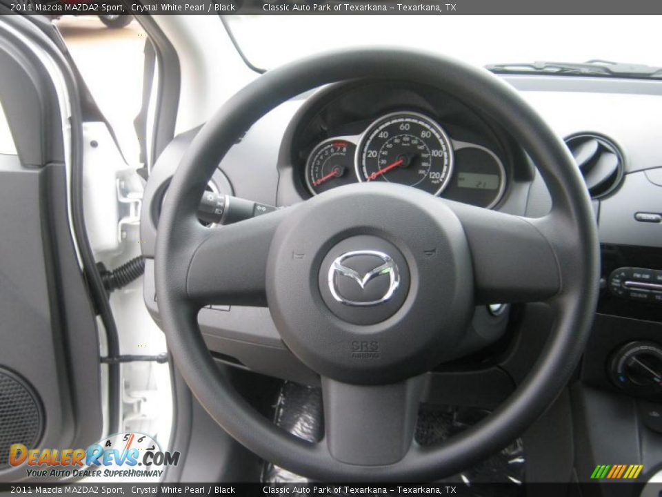 2011 Mazda MAZDA2 Sport Steering Wheel Photo #8