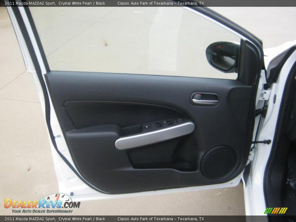 2011 Mazda MAZDA2 Sport Crystal White Pearl / Black Photo #13