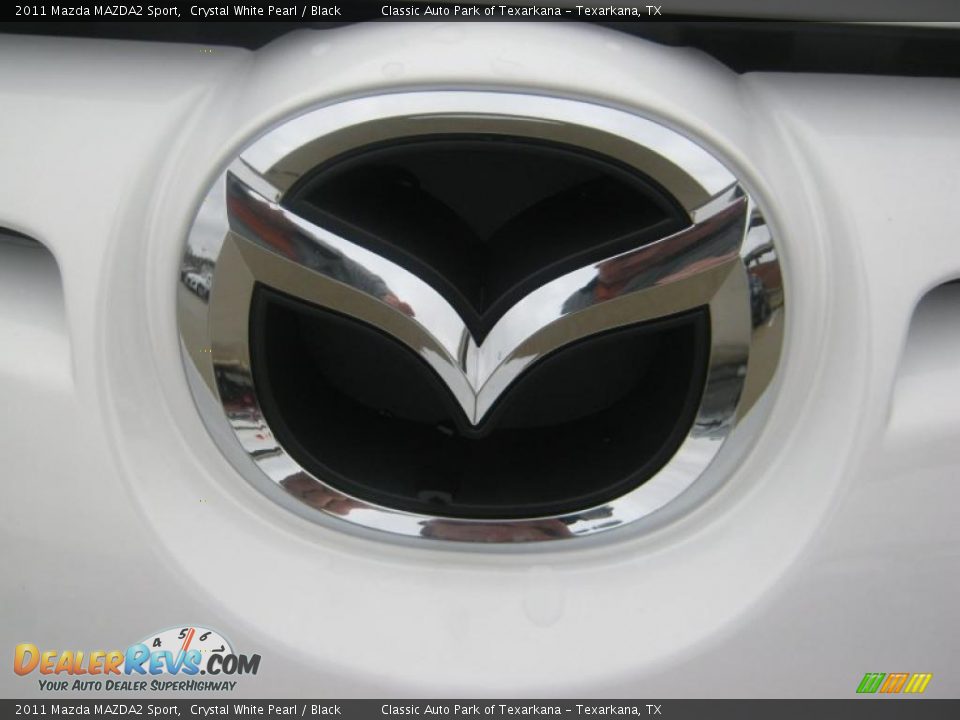 2011 Mazda MAZDA2 Sport Crystal White Pearl / Black Photo #22