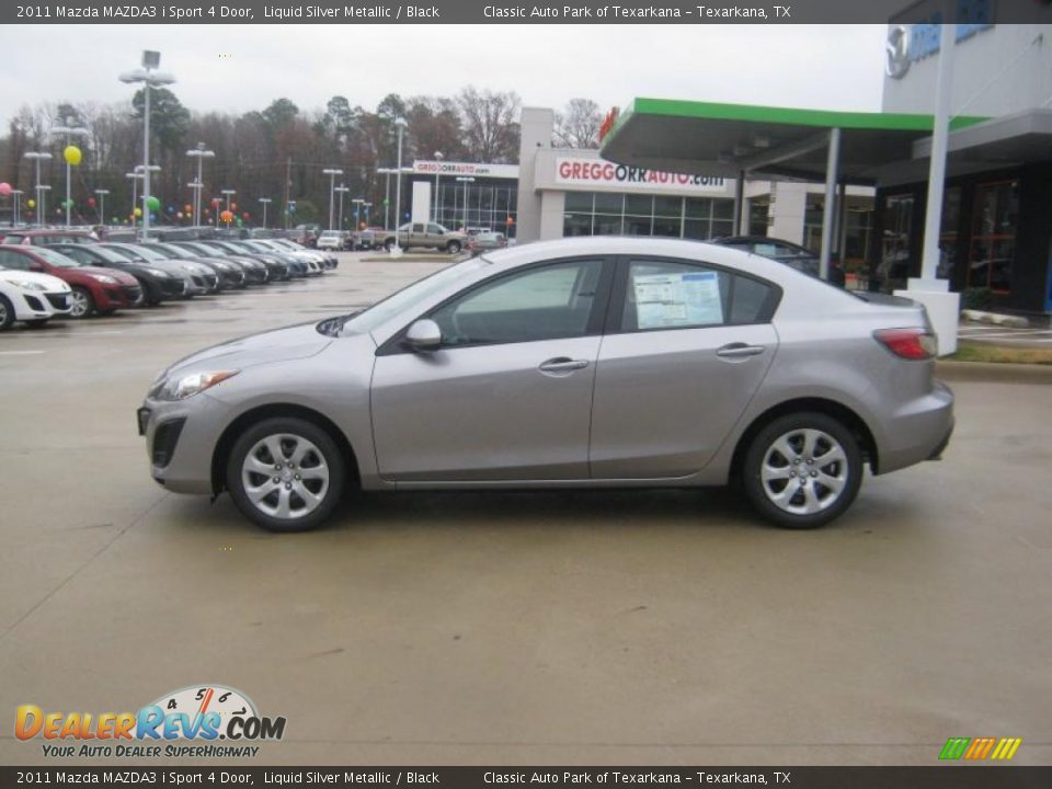 Liquid Silver Metallic 2011 Mazda MAZDA3 i Sport 4 Door Photo #2