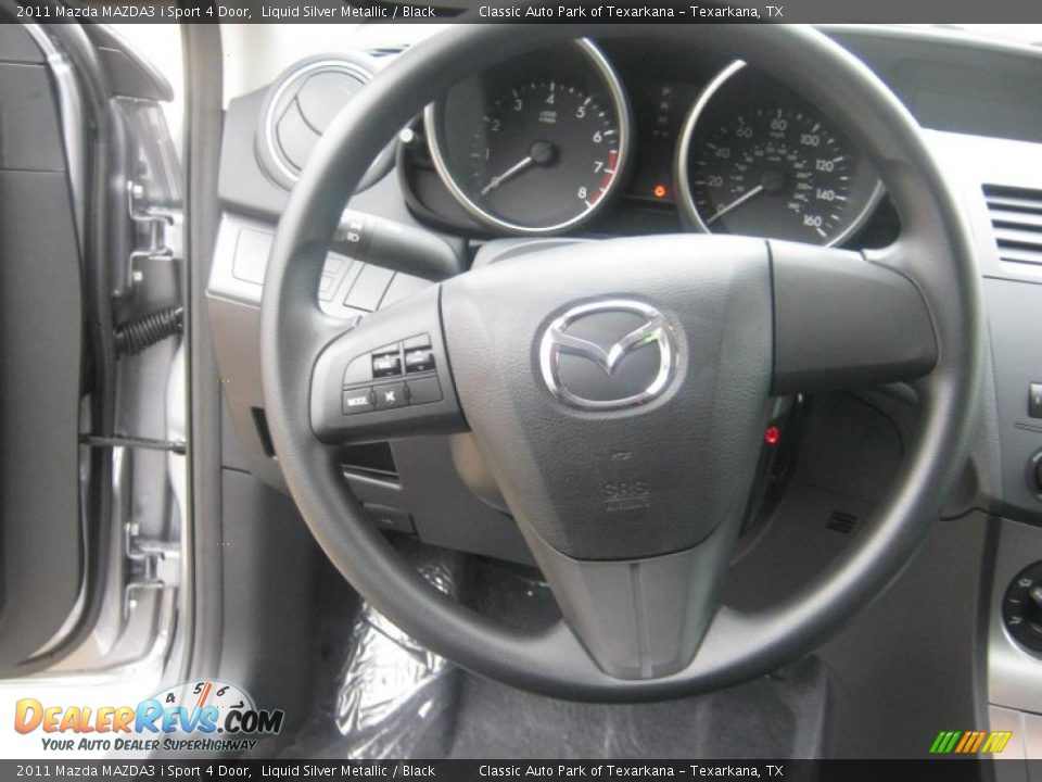 2011 Mazda MAZDA3 i Sport 4 Door Steering Wheel Photo #10