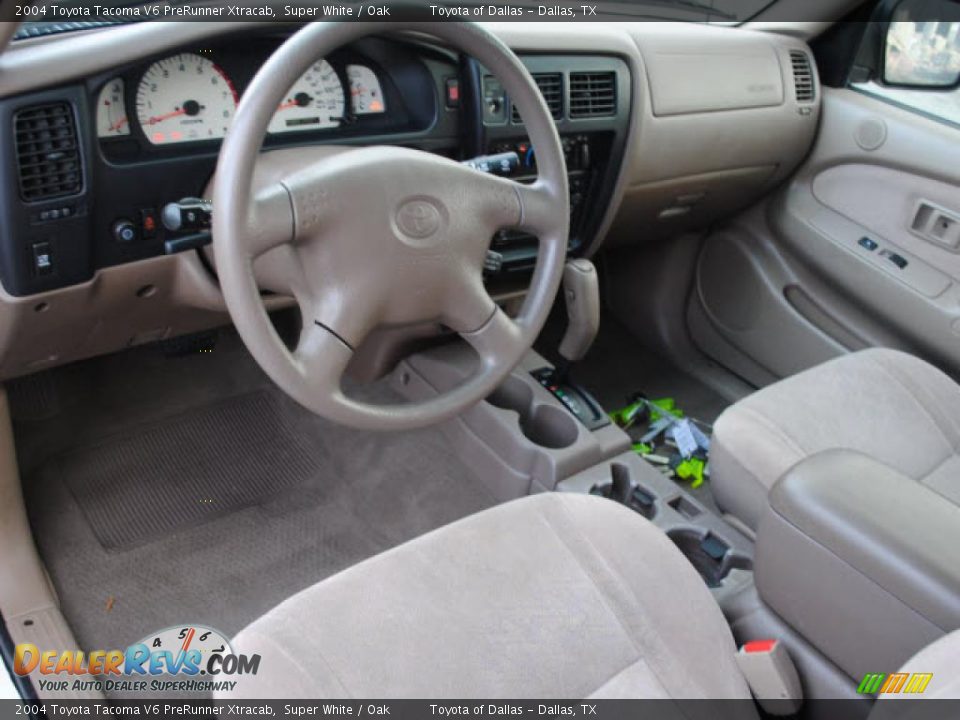 Oak Interior - 2004 Toyota Tacoma V6 PreRunner Xtracab Photo #9