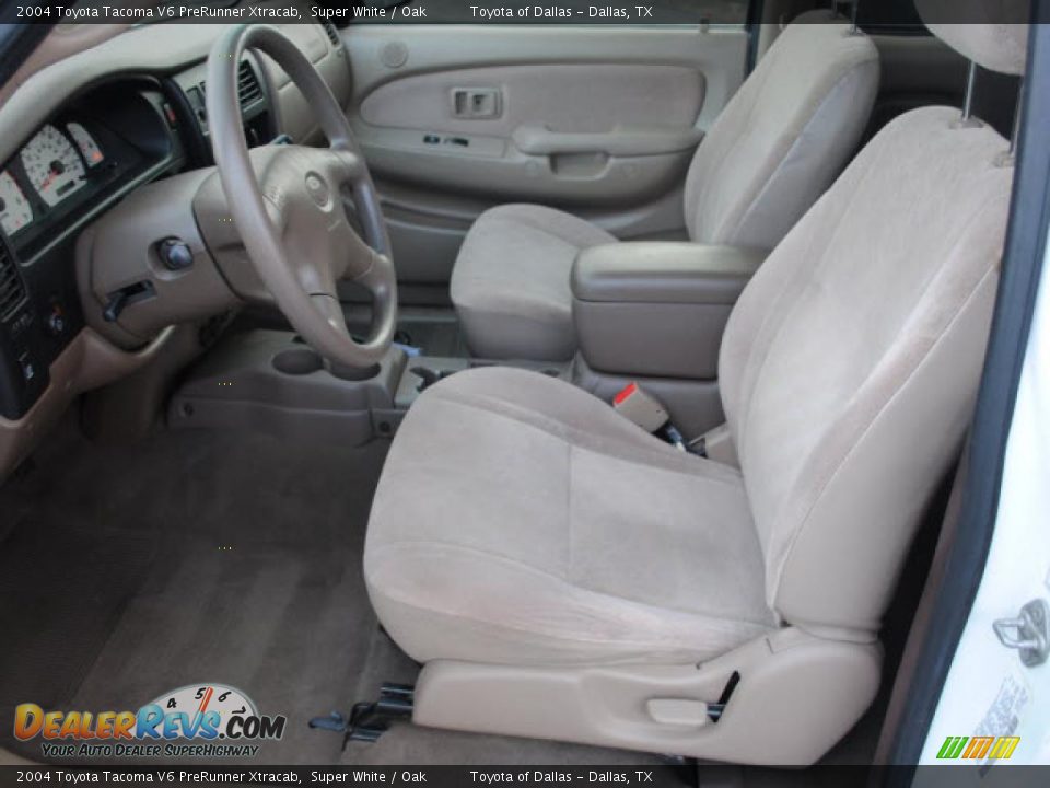 Oak Interior - 2004 Toyota Tacoma V6 PreRunner Xtracab Photo #10