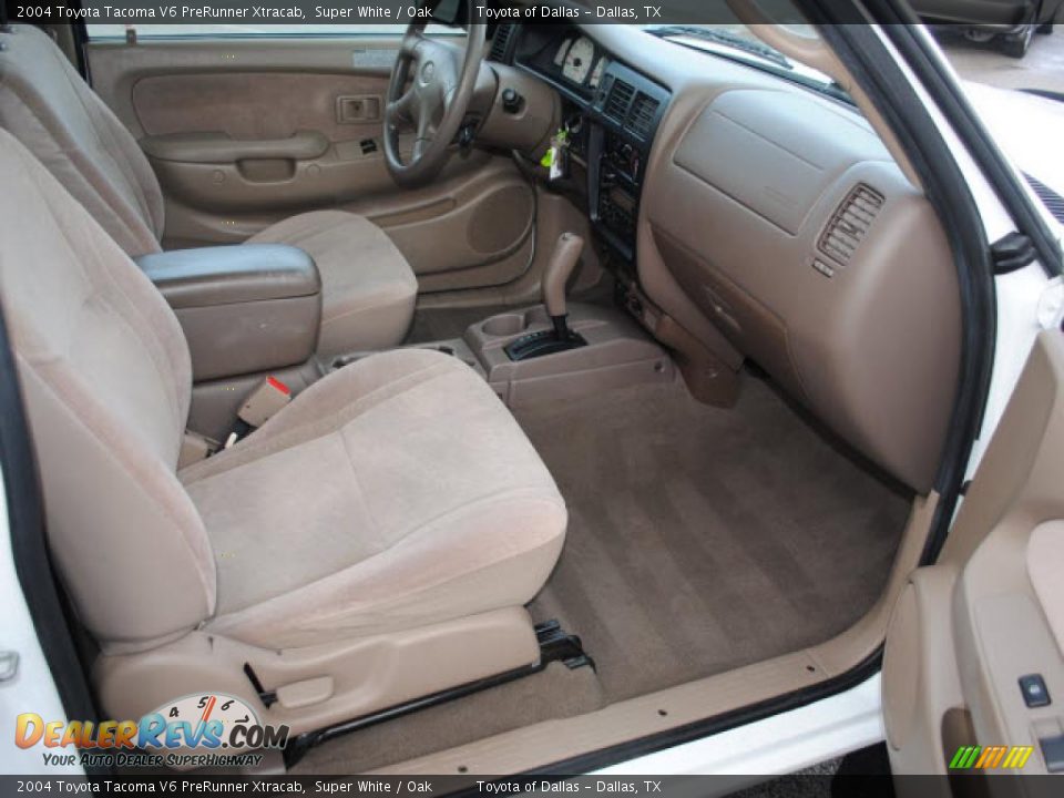 Oak Interior - 2004 Toyota Tacoma V6 PreRunner Xtracab Photo #16
