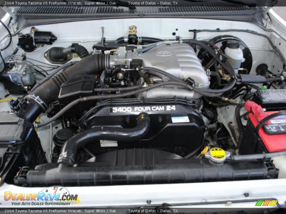 2004 Toyota Tacoma V6 PreRunner Xtracab 3.4L DOHC 24V V6 Engine Photo #20