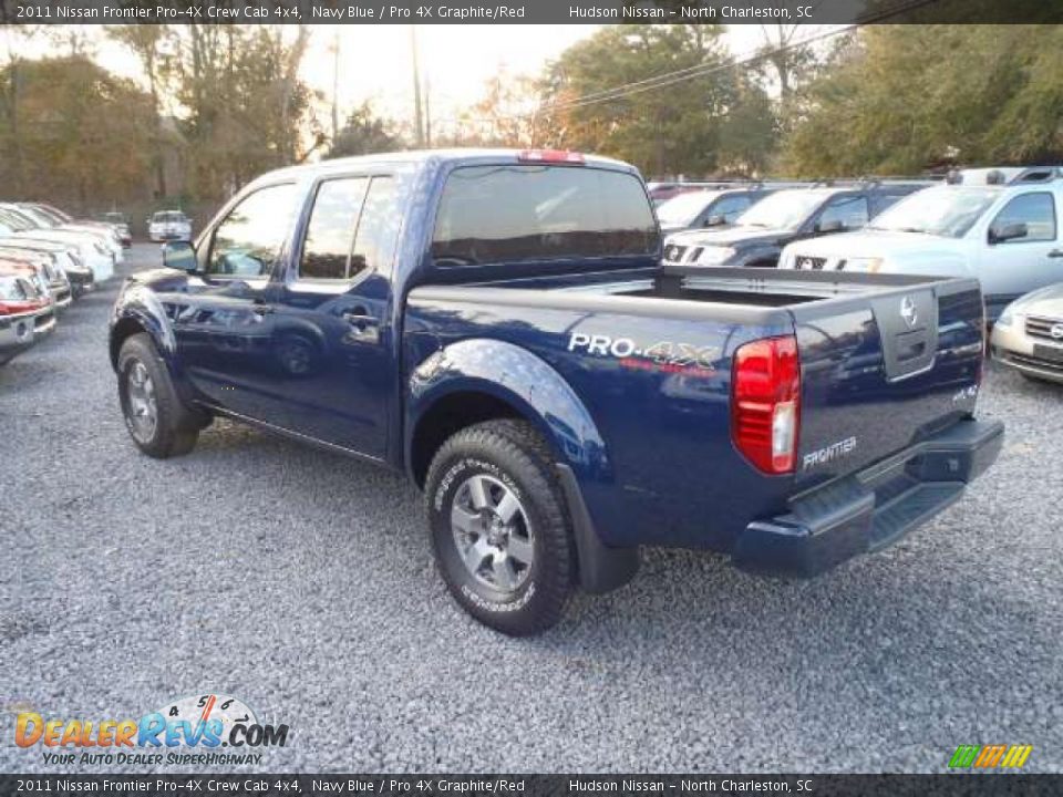 Blue nissan frontier pro 4x #1