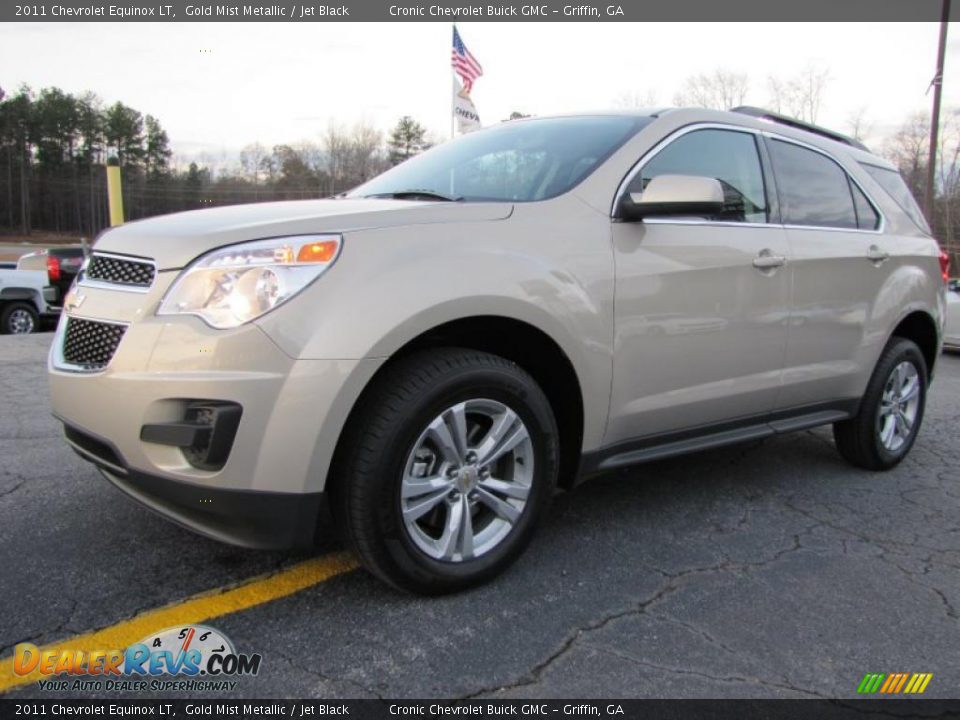 Gold Mist Metallic 2011 Chevrolet Equinox LT Photo #3