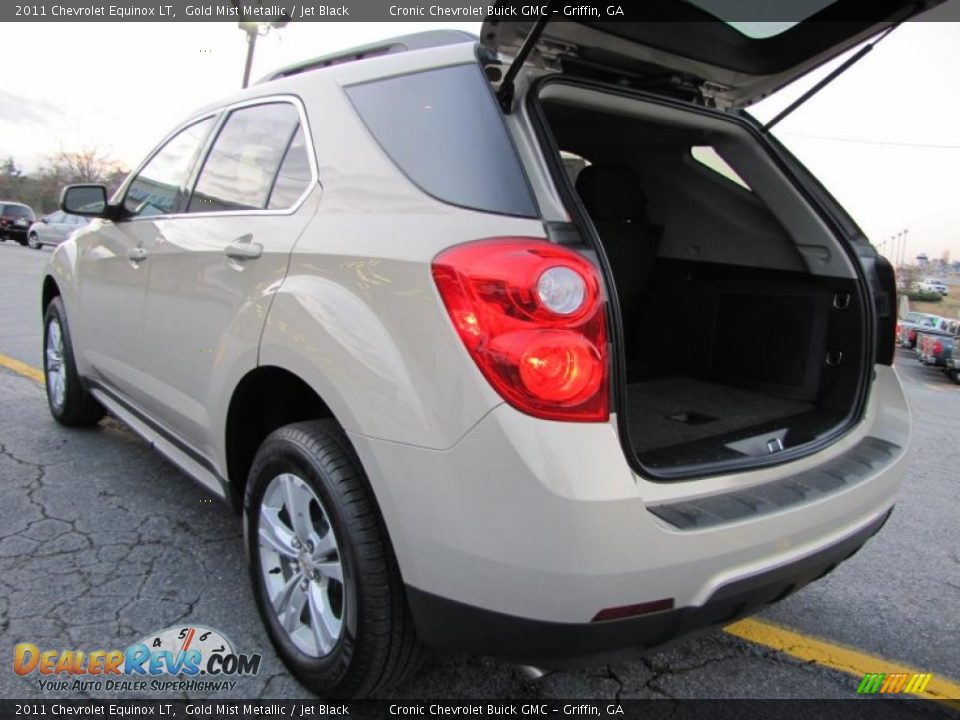 2011 Chevrolet Equinox LT Gold Mist Metallic / Jet Black Photo #11