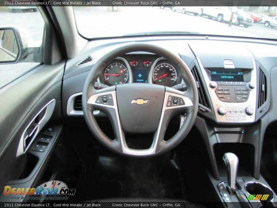 2011 Chevrolet Equinox LT Gold Mist Metallic / Jet Black Photo #14