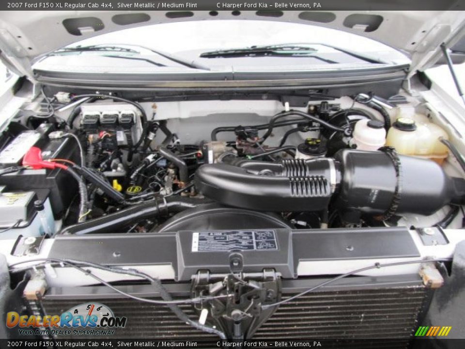 2007 Ford F150 XL Regular Cab 4x4 4.6 Liter SOHC 16-Valve Triton V8 Engine Photo #11