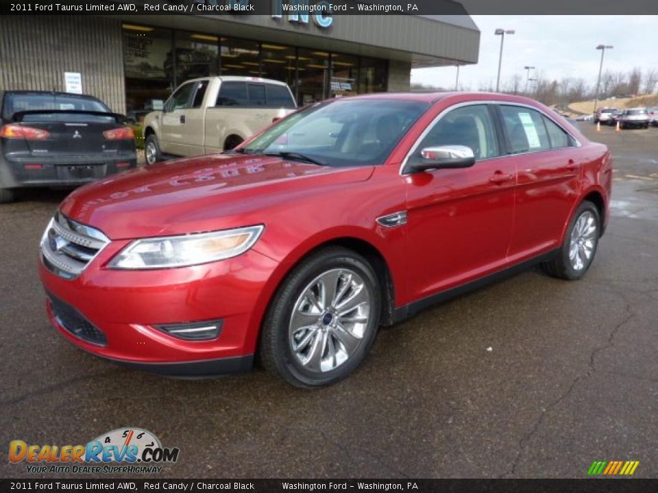 Front 3/4 View of 2011 Ford Taurus Limited AWD Photo #8