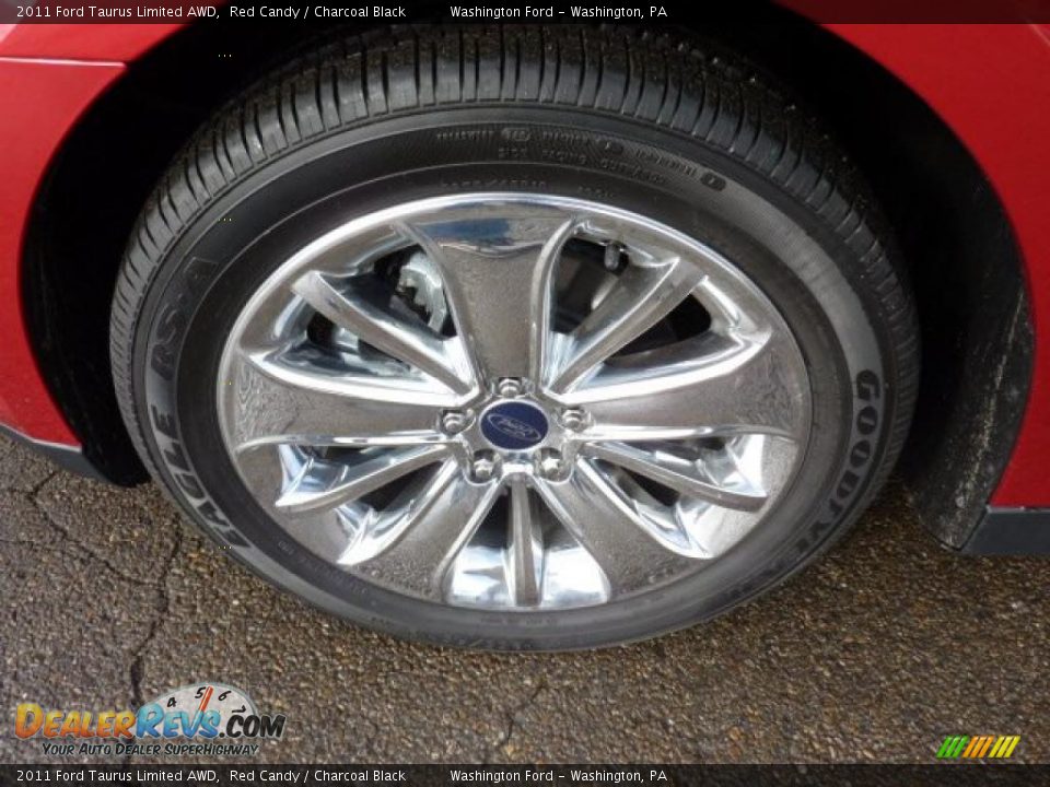 2011 Ford Taurus Limited AWD Wheel Photo #9