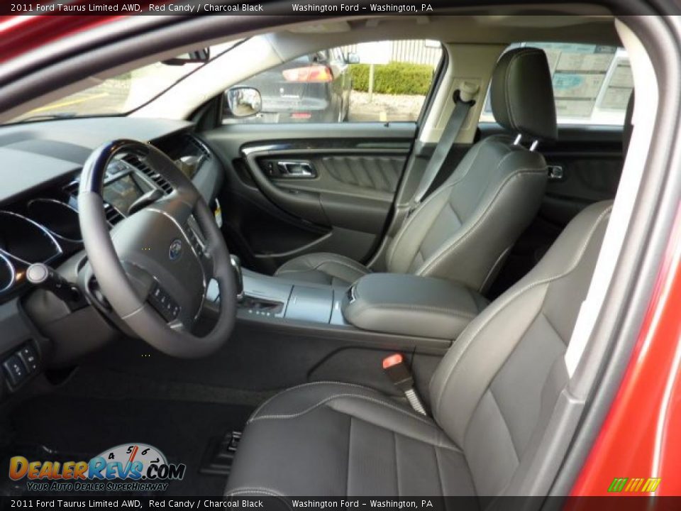 Charcoal Black Interior - 2011 Ford Taurus Limited AWD Photo #10