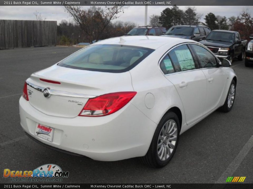 Summit White 2011 Buick Regal CXL Photo #4