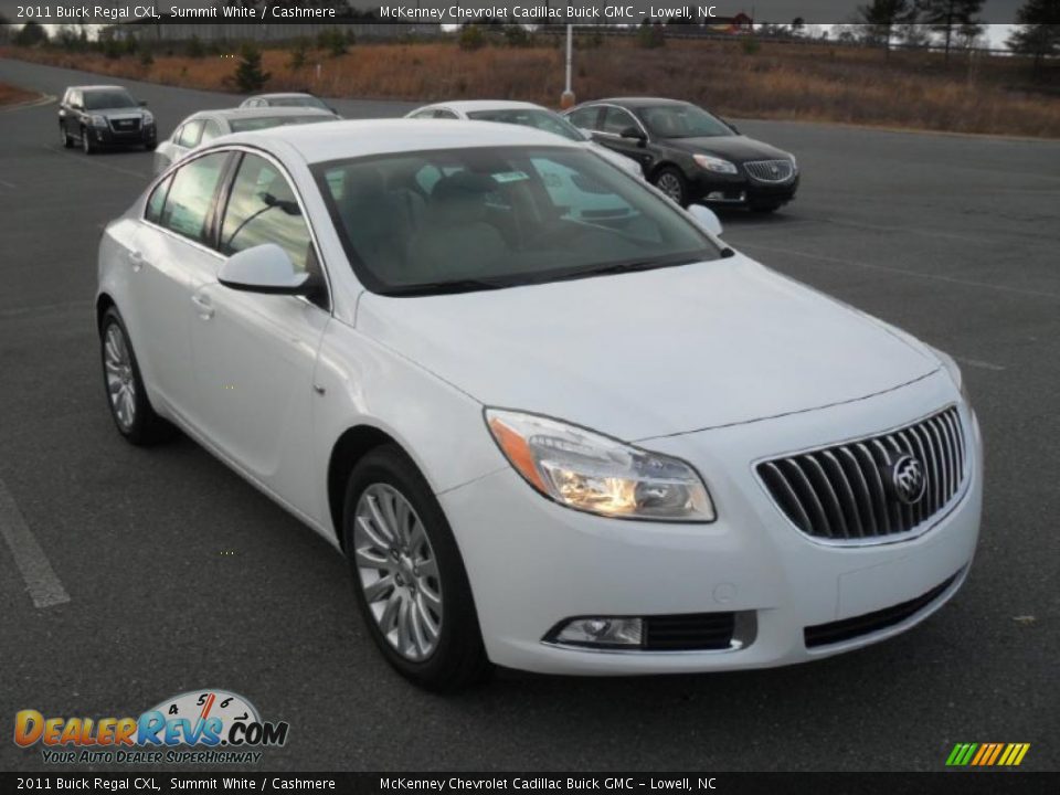 2011 Buick Regal CXL Summit White / Cashmere Photo #5