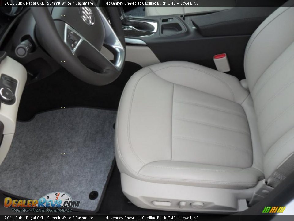 Cashmere Interior - 2011 Buick Regal CXL Photo #8