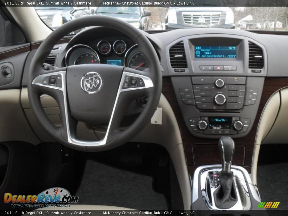 2011 Buick Regal CXL Summit White / Cashmere Photo #16