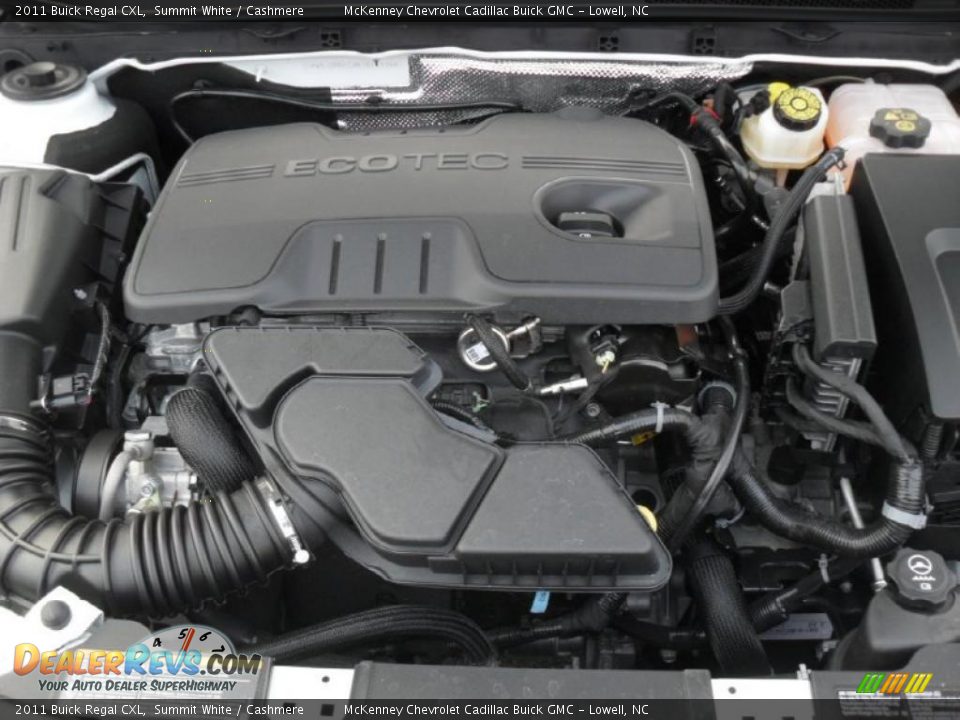 2011 Buick Regal CXL 2.4 Liter SIDI DOHC 16-Valve VVT ECOTEC 4 Cylinder Engine Photo #26