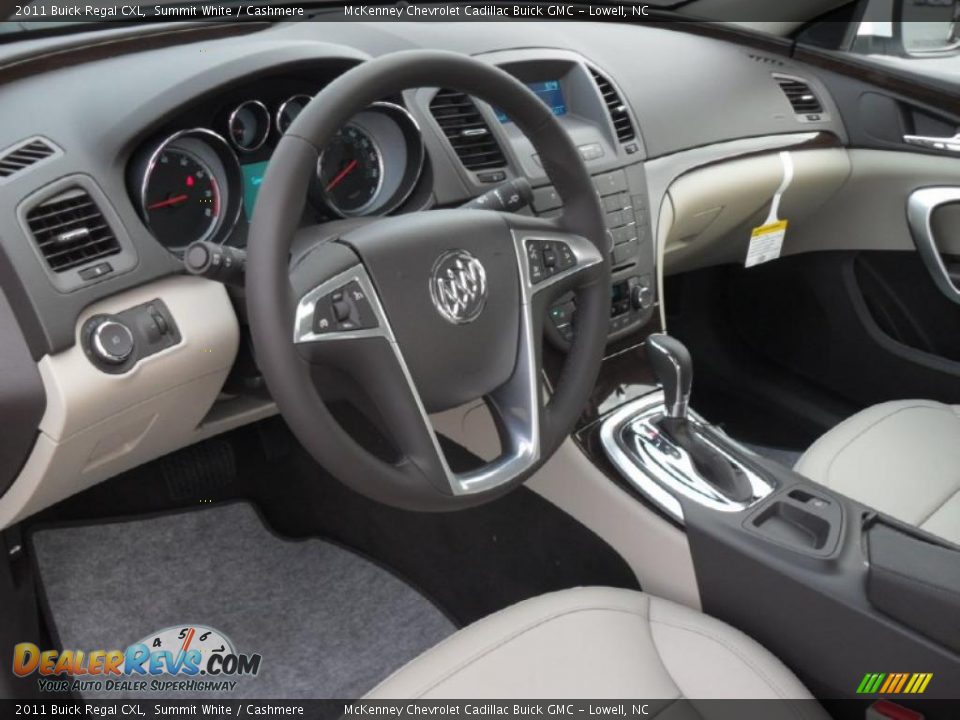 Cashmere Interior - 2011 Buick Regal CXL Photo #27