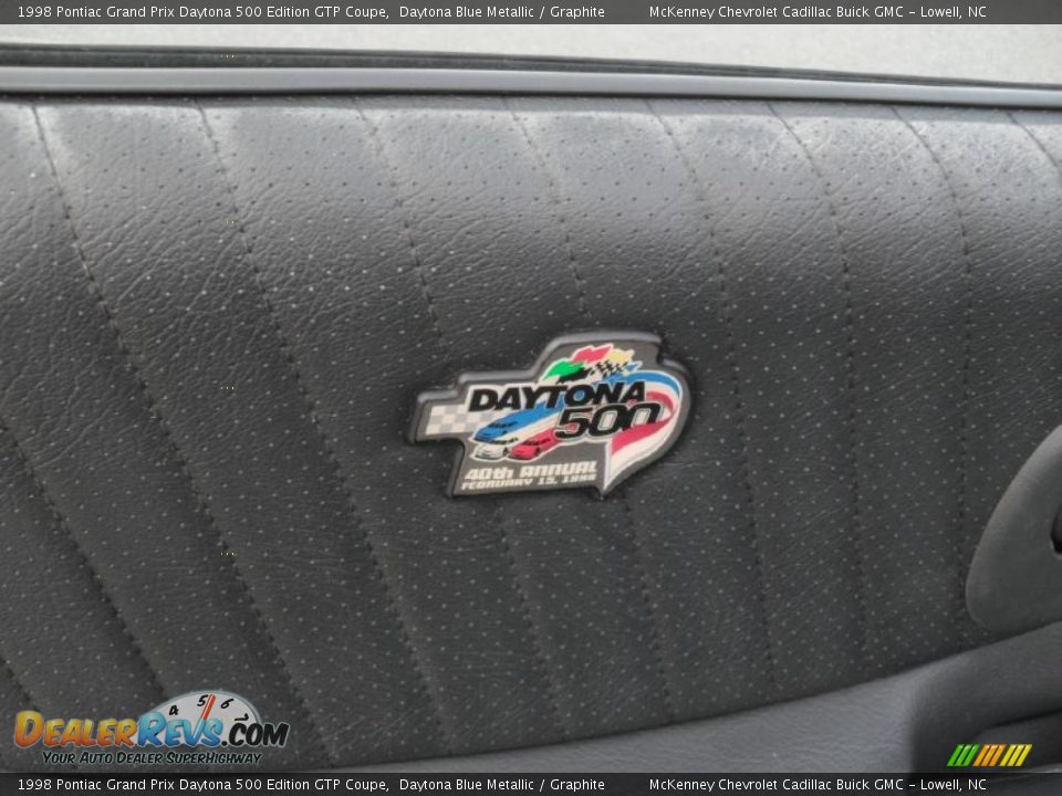 1998 Pontiac Grand Prix Daytona 500 Edition GTP Coupe Logo Photo #10