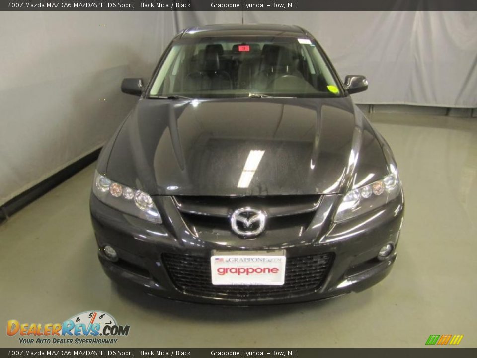 2007 Mazda MAZDA6 MAZDASPEED6 Sport Black Mica / Black Photo #2