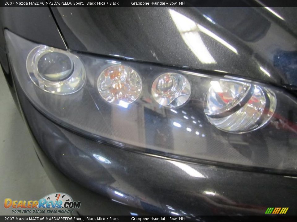 2007 Mazda MAZDA6 MAZDASPEED6 Sport Black Mica / Black Photo #6