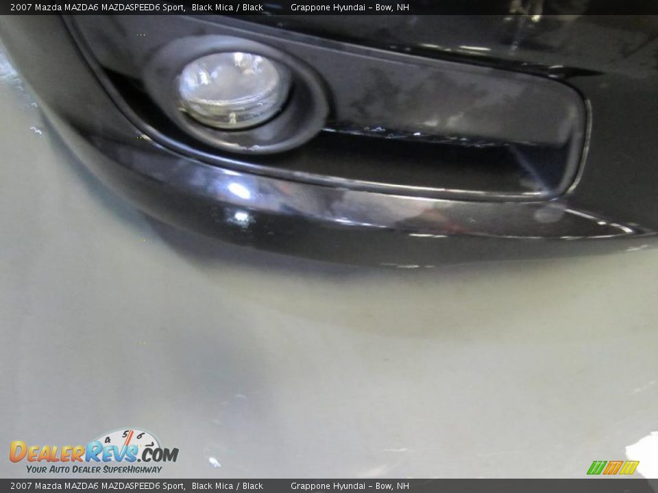 2007 Mazda MAZDA6 MAZDASPEED6 Sport Black Mica / Black Photo #7
