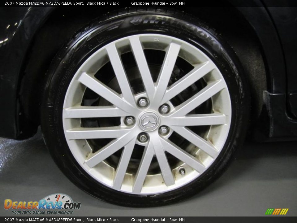 2007 Mazda MAZDA6 MAZDASPEED6 Sport Black Mica / Black Photo #17