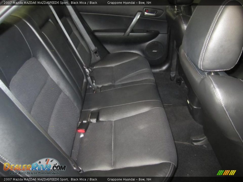 Black Interior - 2007 Mazda MAZDA6 MAZDASPEED6 Sport Photo #19