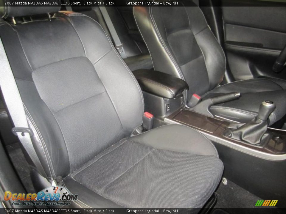 Black Interior - 2007 Mazda MAZDA6 MAZDASPEED6 Sport Photo #22