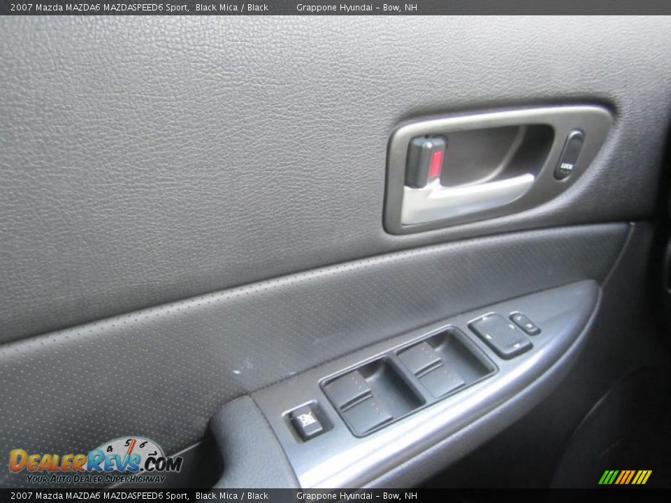 2007 Mazda MAZDA6 MAZDASPEED6 Sport Black Mica / Black Photo #27