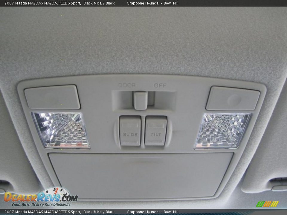 2007 Mazda MAZDA6 MAZDASPEED6 Sport Black Mica / Black Photo #33