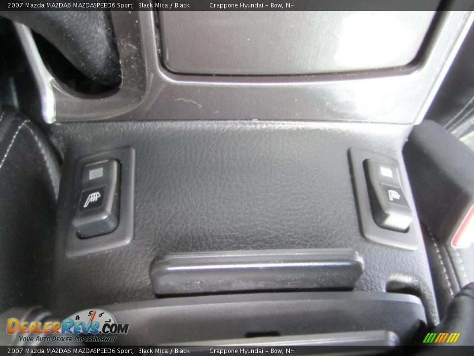 2007 Mazda MAZDA6 MAZDASPEED6 Sport Black Mica / Black Photo #34