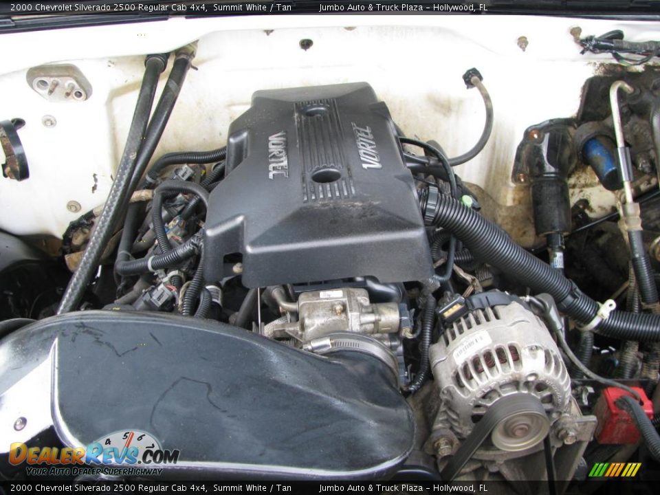 2000 Chevrolet Silverado 2500 Regular Cab 4x4 6.0 Liter OHV 16-Valve Vortec V8 Engine Photo #20