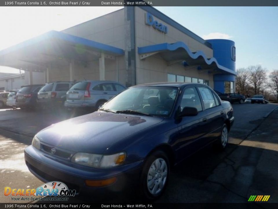 1996 Toyota Corolla 1.6 Orchid Blue Pearl / Gray Photo #1