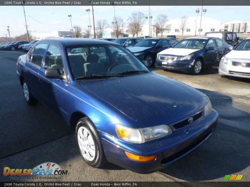 1996 Toyota Corolla 1.6 Orchid Blue Pearl / Gray Photo #5