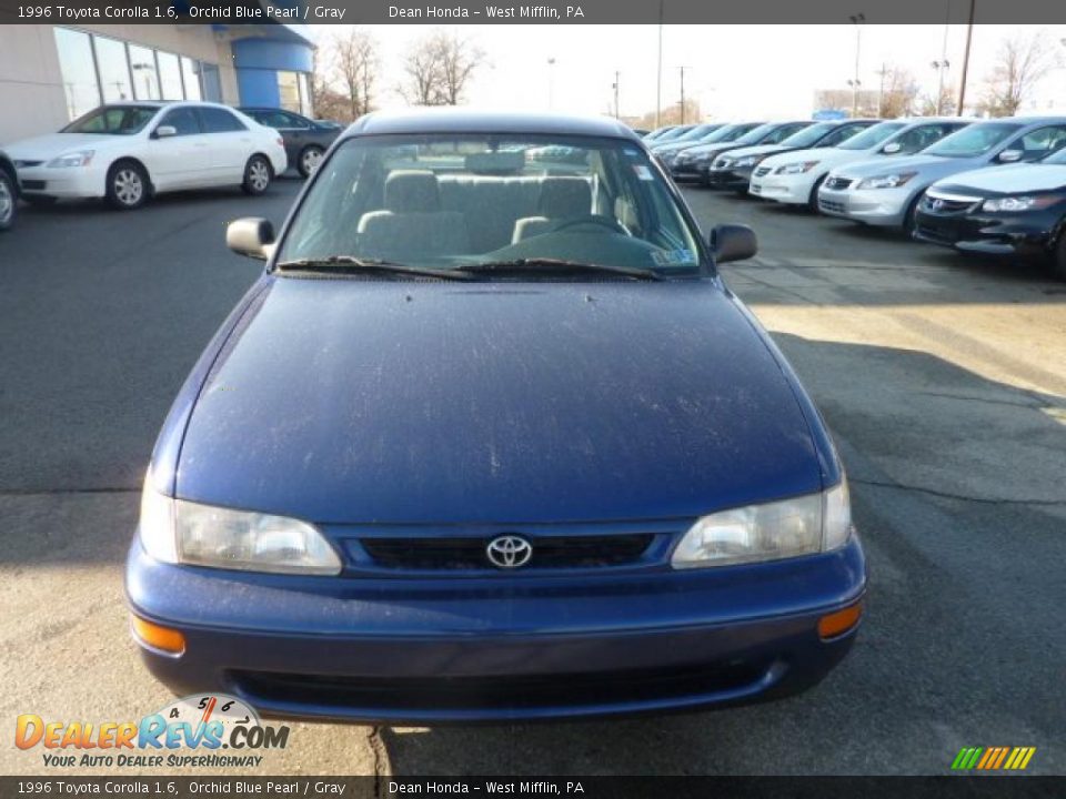1996 Toyota Corolla 1.6 Orchid Blue Pearl / Gray Photo #6