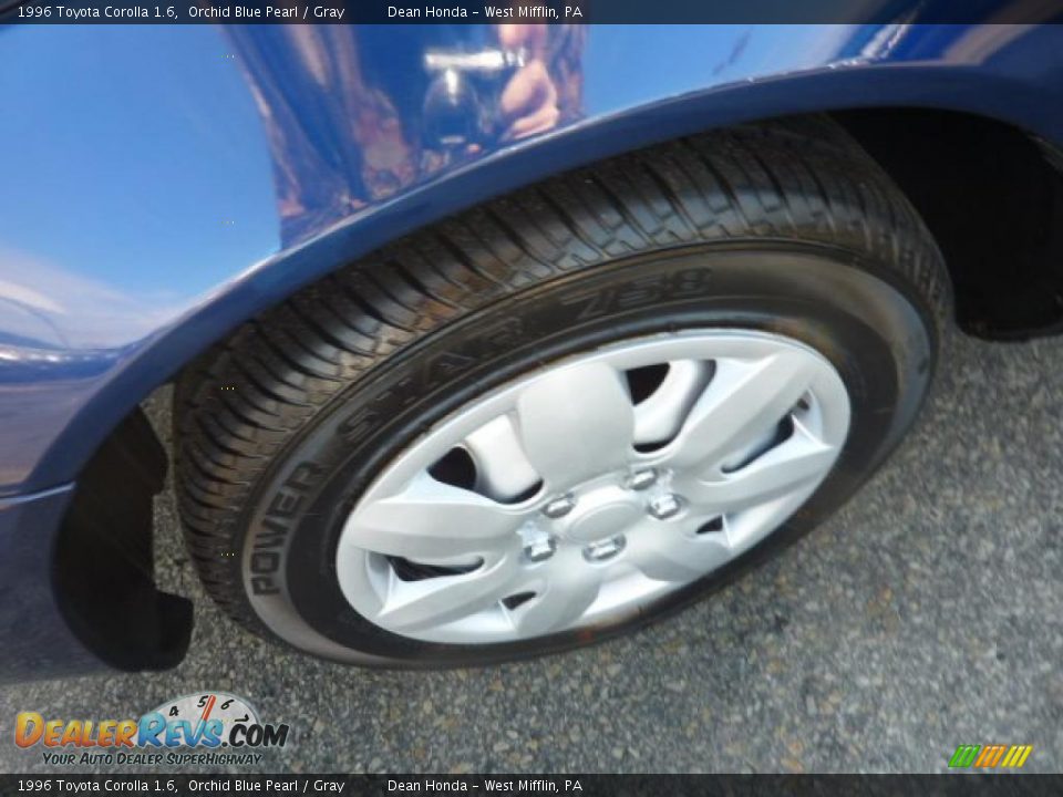 1996 Toyota Corolla 1.6 Orchid Blue Pearl / Gray Photo #7