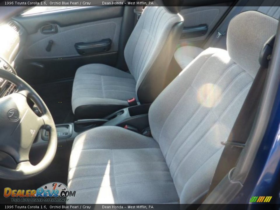 Gray Interior - 1996 Toyota Corolla 1.6 Photo #8