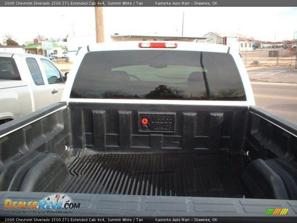 2006 Chevrolet Silverado 1500 Z71 Extended Cab 4x4 Summit White / Tan Photo #8